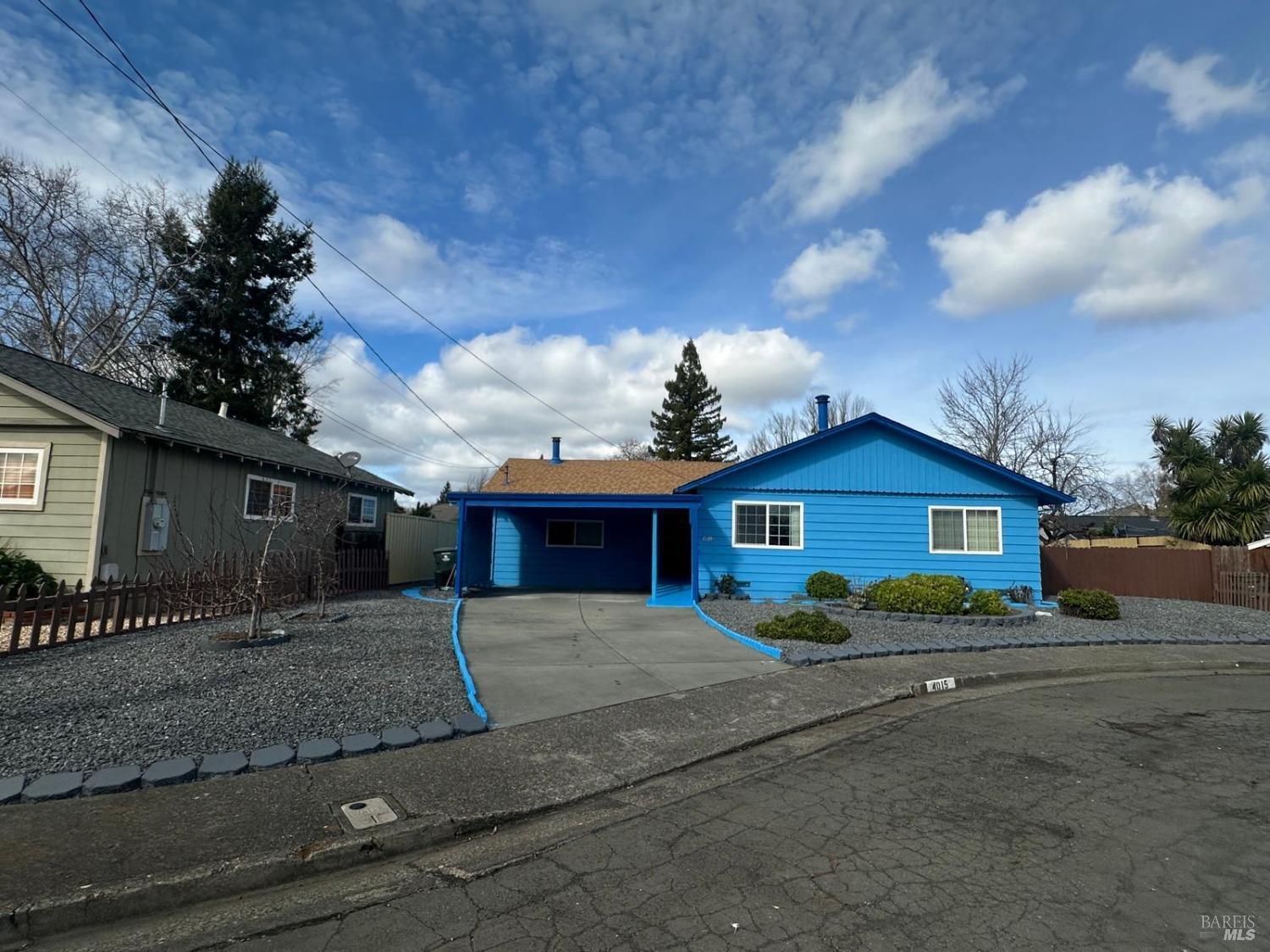 Property Photo: 4015 Franks Court CA 95405