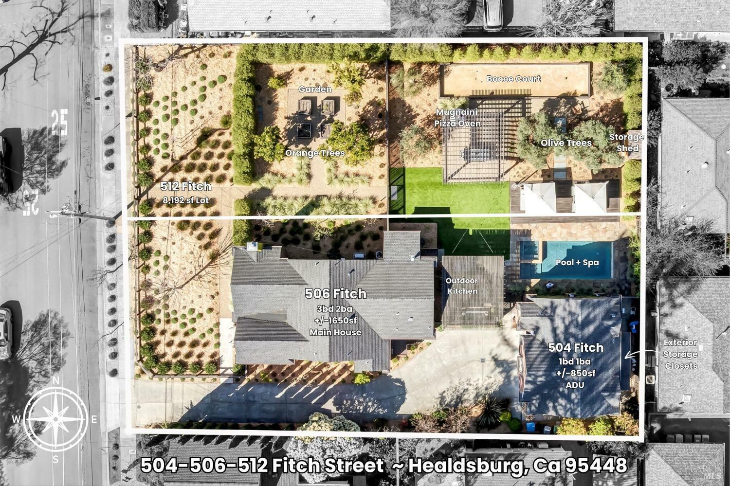 Property Photo: 504 506 Fitch Street CA 95448