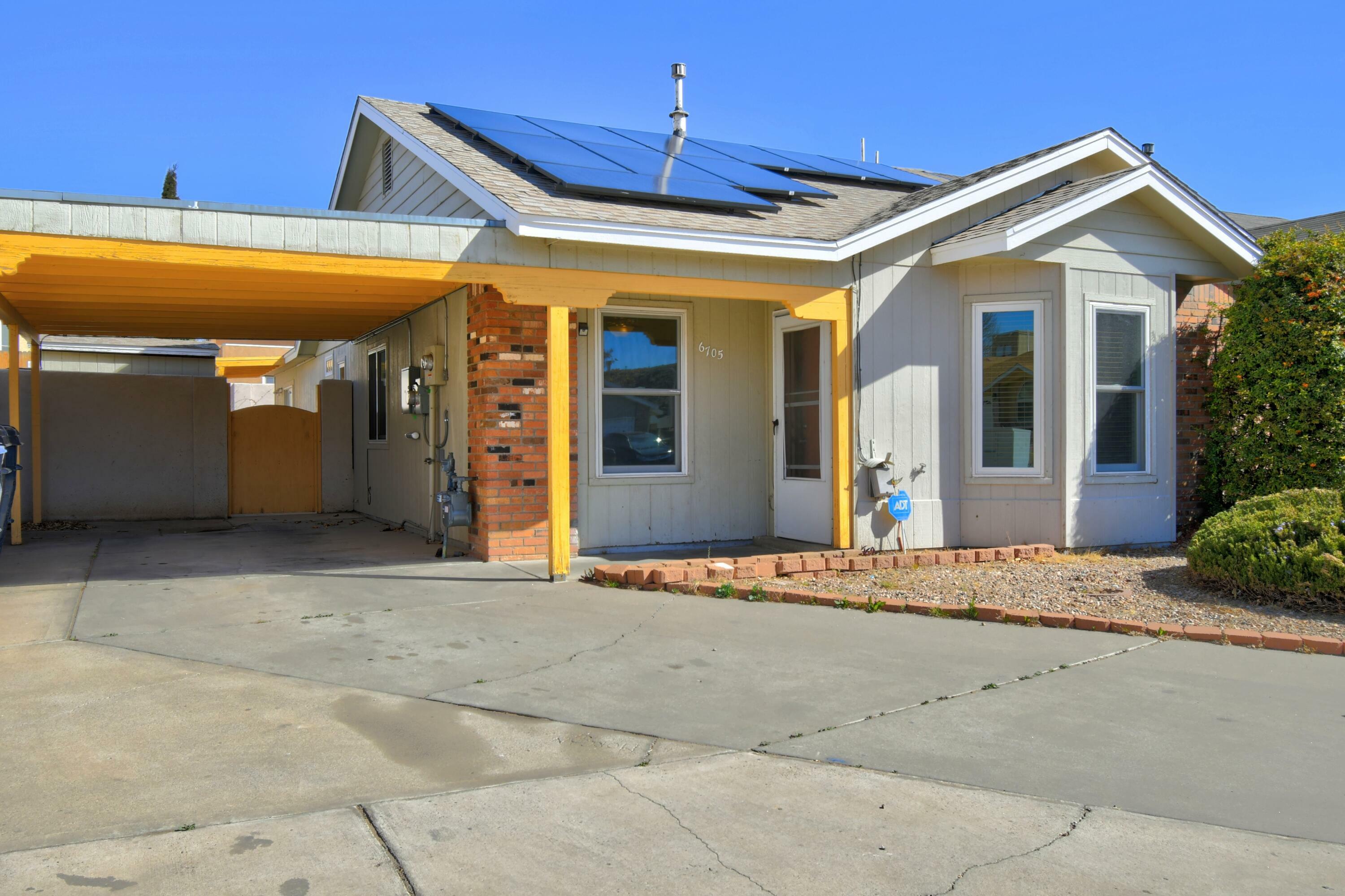 Property Photo: 6705 Azuelo Avenue NW NM 87120