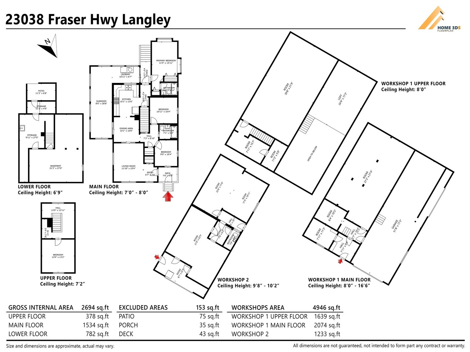 Property Photo: 23038 Fraser BC V2Z 2V1