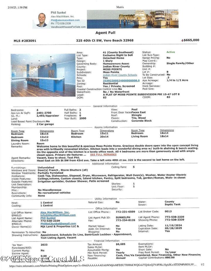325 40th Court SW  Vero Beach FL 32968 photo