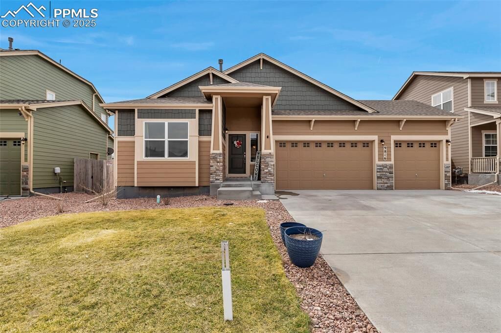 Property Photo: 9816 Jaggar Way CO 80831
