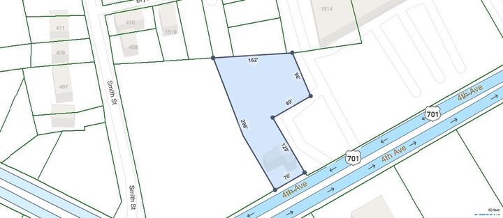 Property Photo:  1520 4th Ave.  SC 29526 