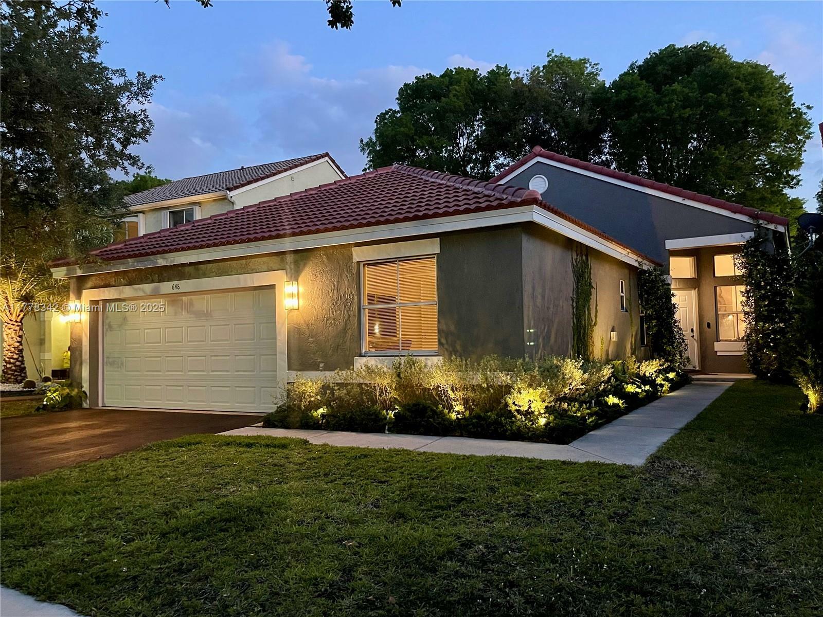 Property Photo: 648 Sand Creek Cir FL 33327