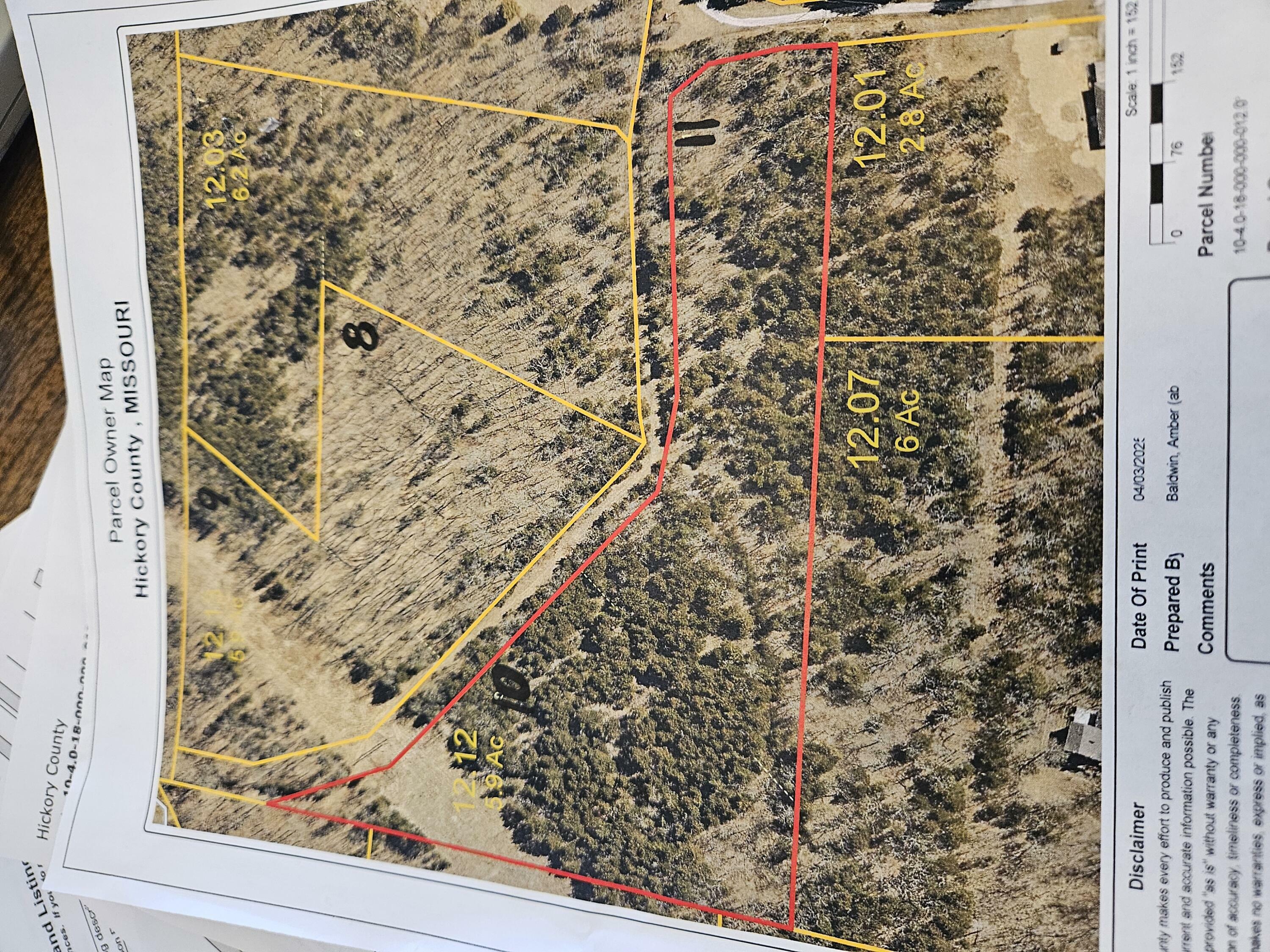 Property Photo: Lot 9 Country Ridge Estates MO 65779