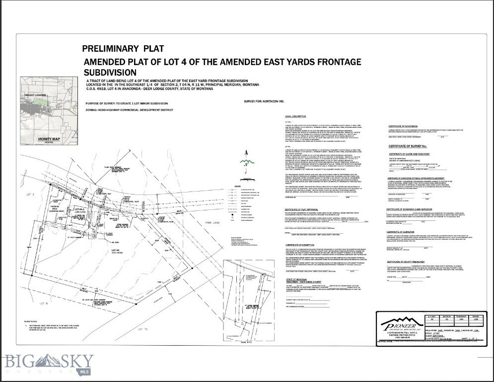 Property Photo: 101 Union Avenue- Lot 4A MT 59711