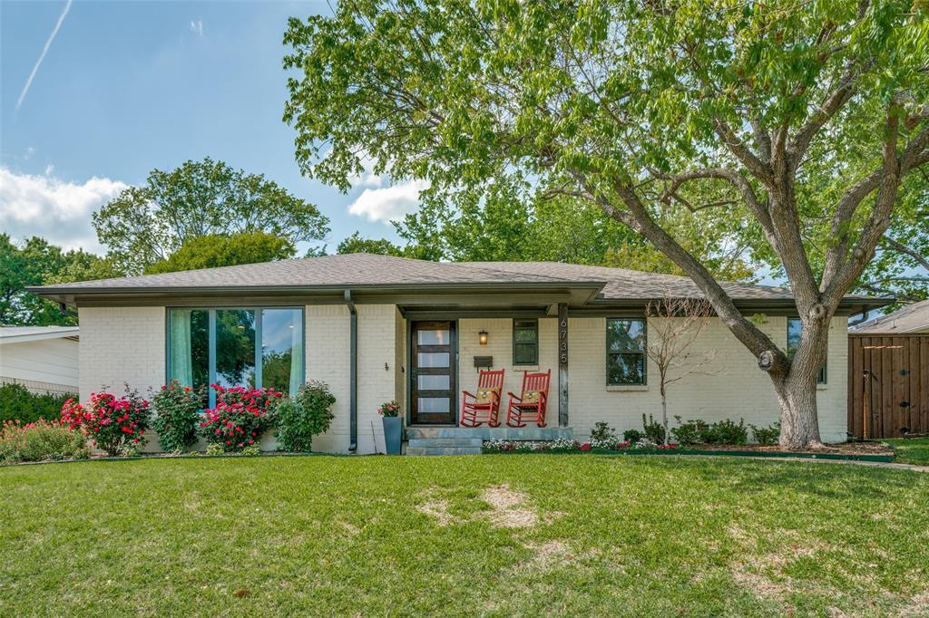 Property Photo: 6735 Dalhart Lane TX 75214