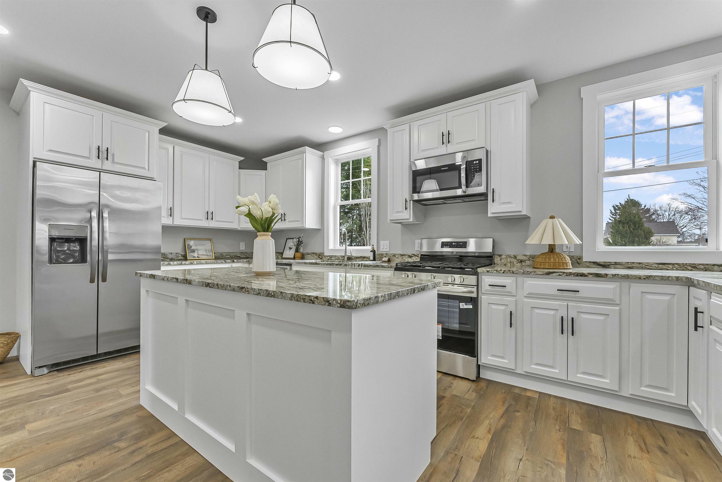 Property Photo:  302 W Dresden Street  MI 49646 
