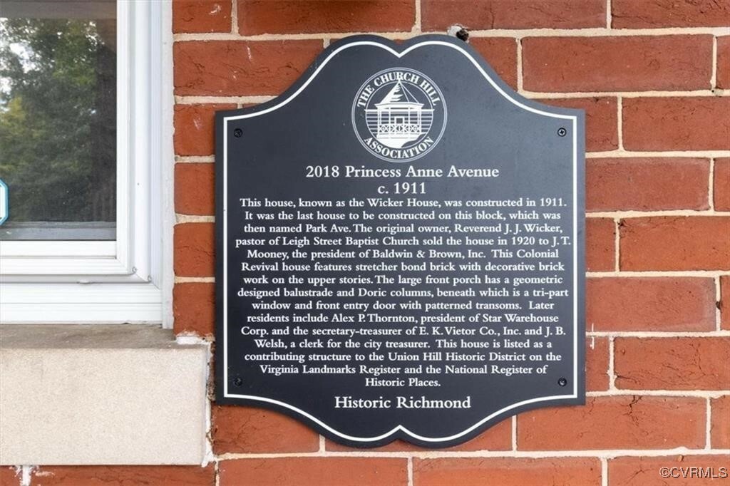 Property Photo: 2018 Princess Anne Avenue VA 23223