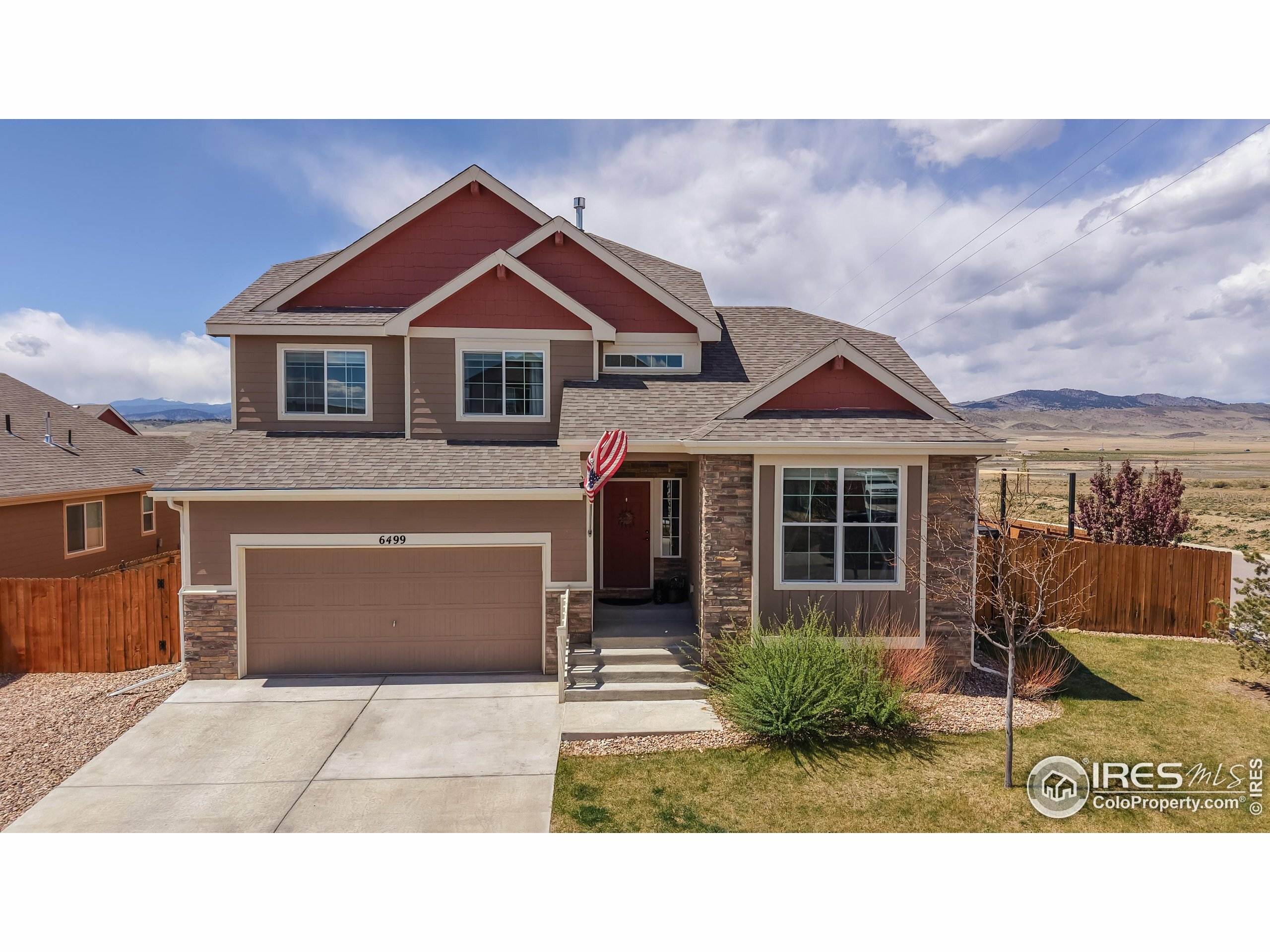 Property Photo: 6499 Black Hills Ave CO 80538