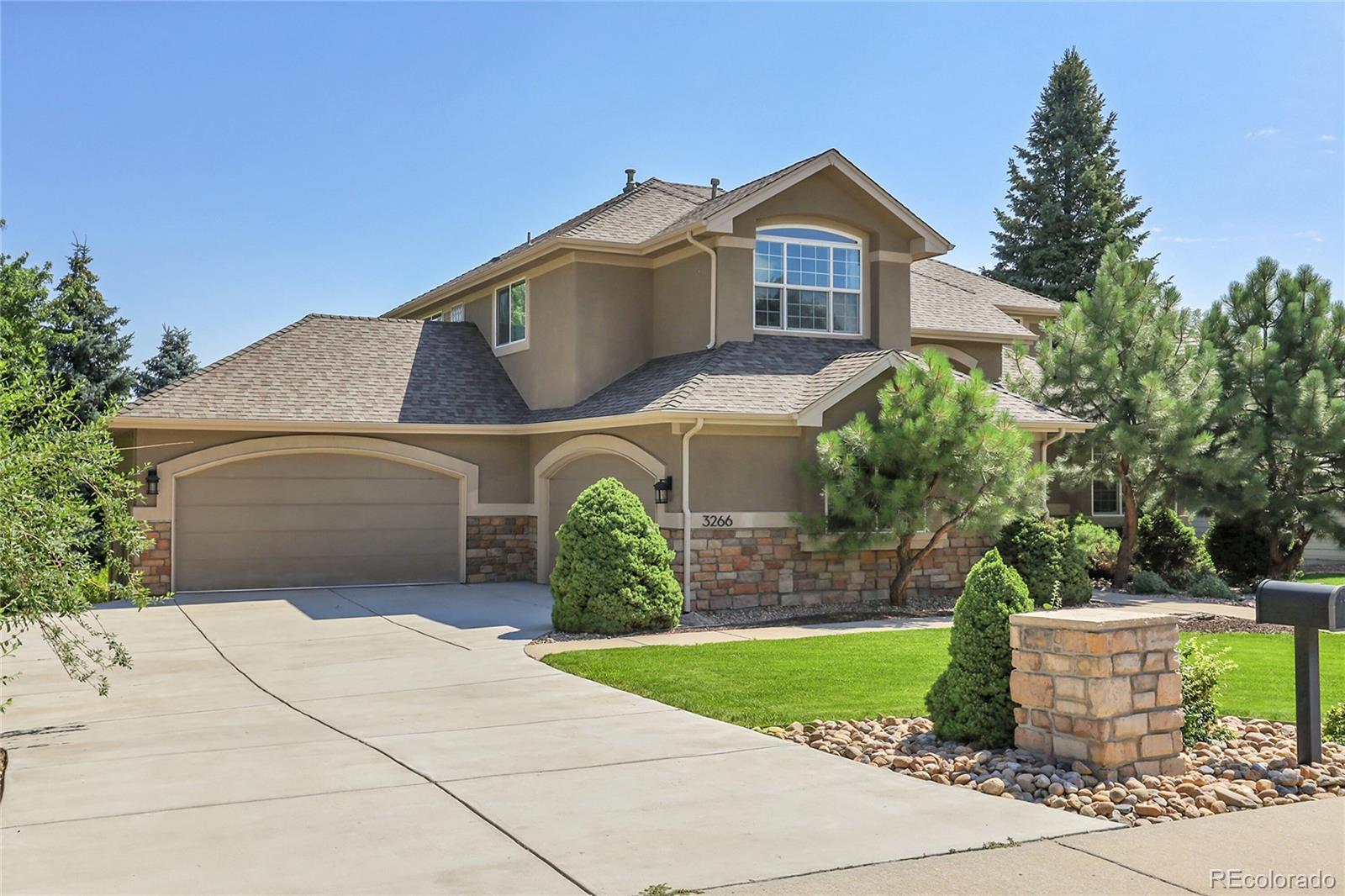 Property Photo: 3266 Coyote Hills Way CO 80109