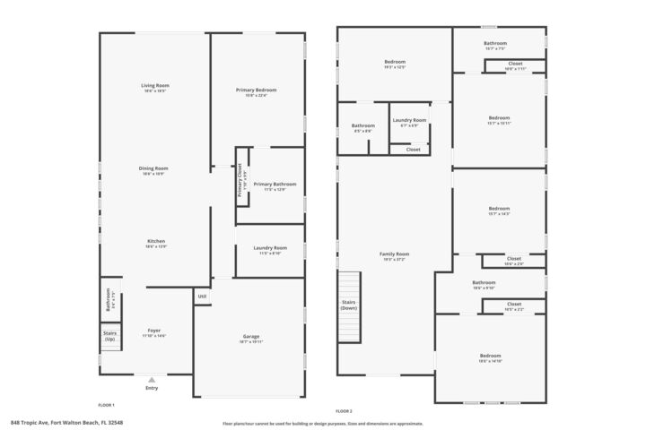 Property Photo: 848 Tropic Avenue FL 32548