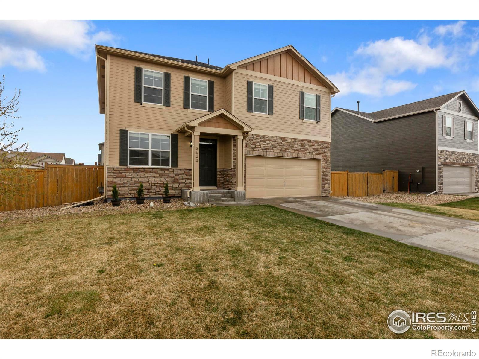 Property Photo: 3623 Daylily Street CO 80549