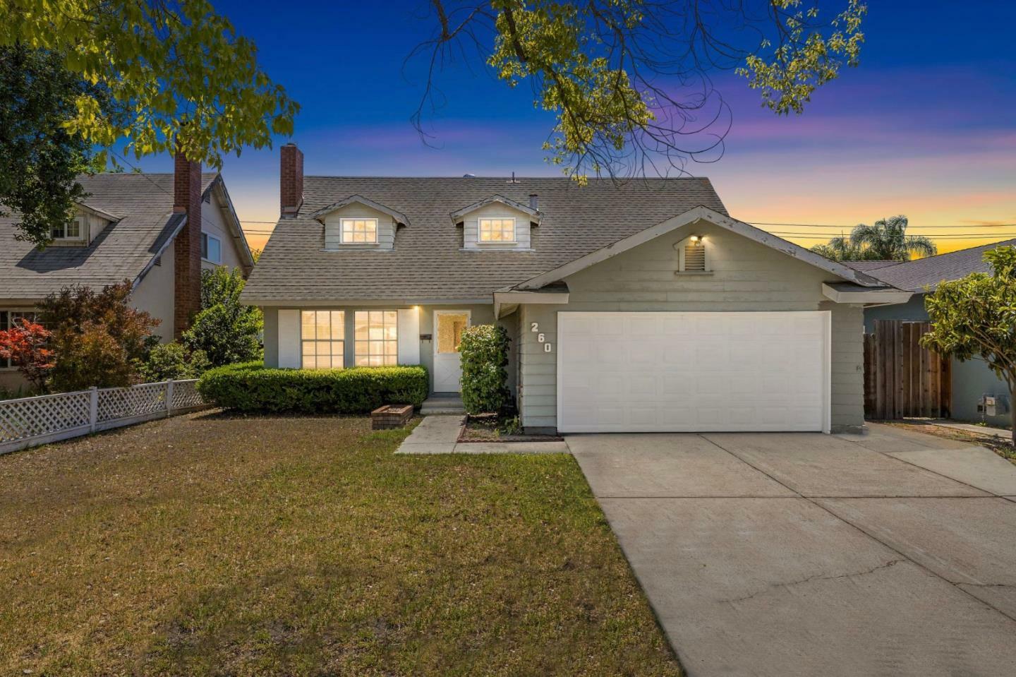 Property Photo: 260 Bangor Avenue CA 95123