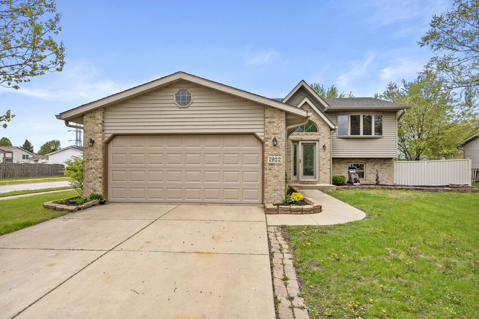 Property Photo:  7922 Bracken Parkway  IN 46342 