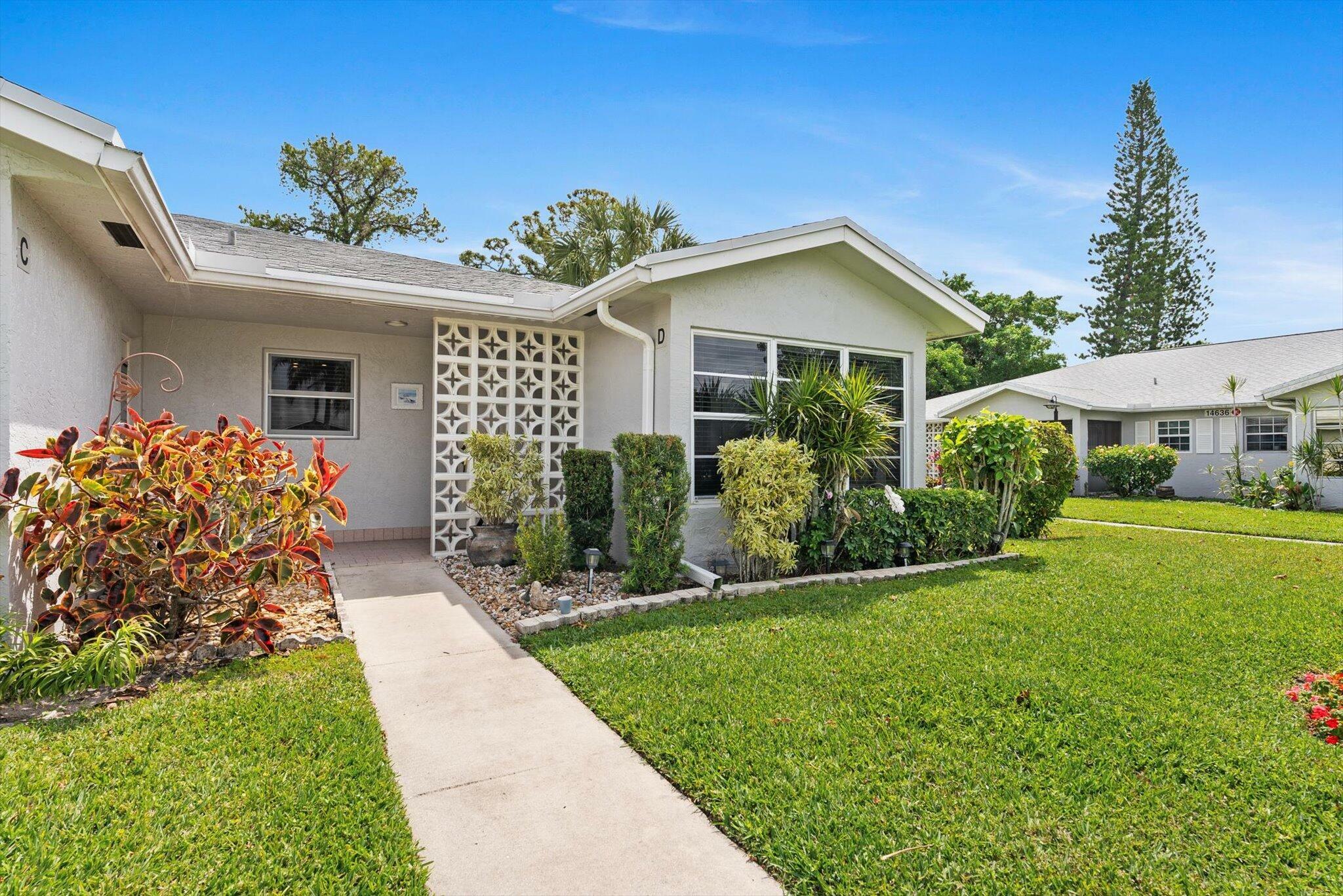 Property Photo: 14628 Canalview Drive D FL 33484