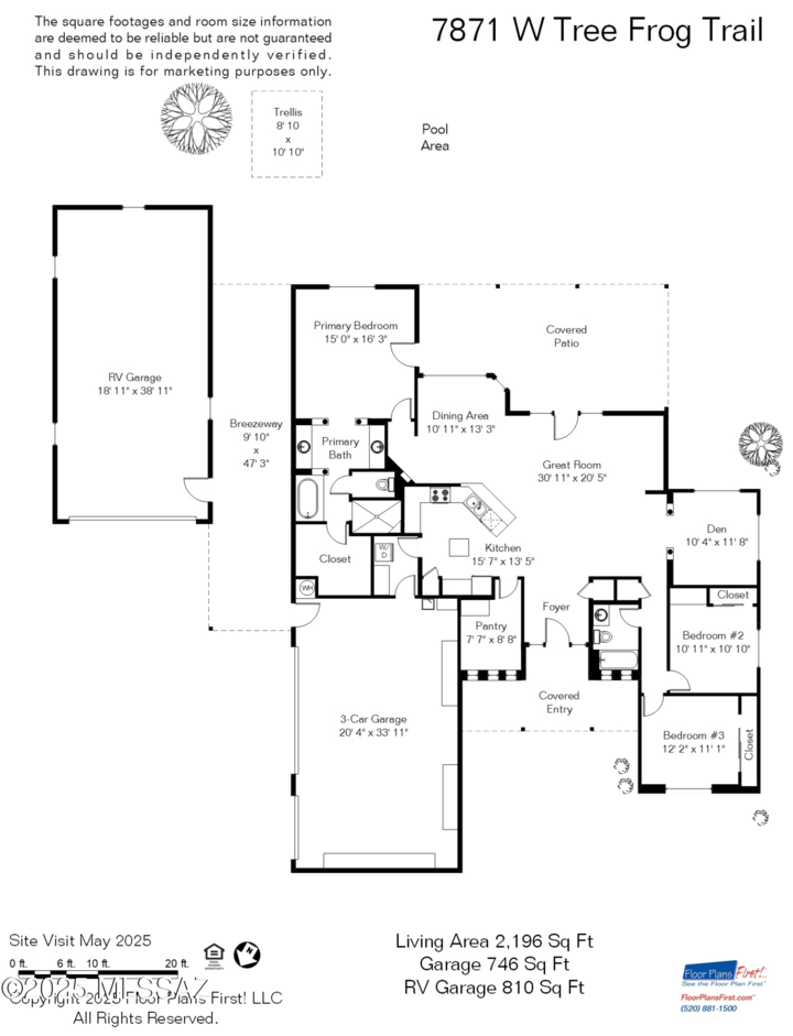 Property Photo: 7871 W Tree Frog Trail AZ 85735