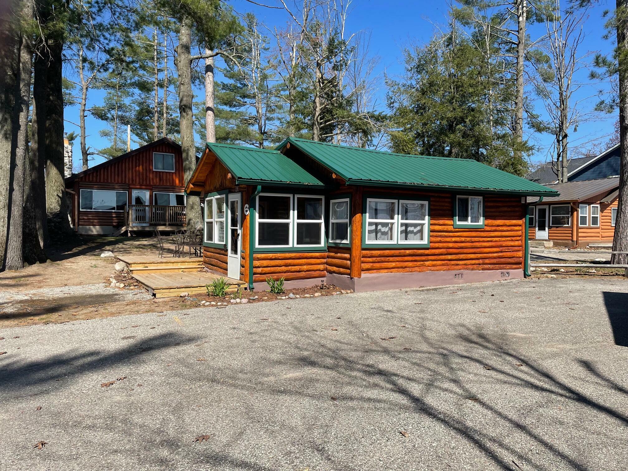 Property Photo:  Cabin 6 5545 Corey Cove  MI 49735 