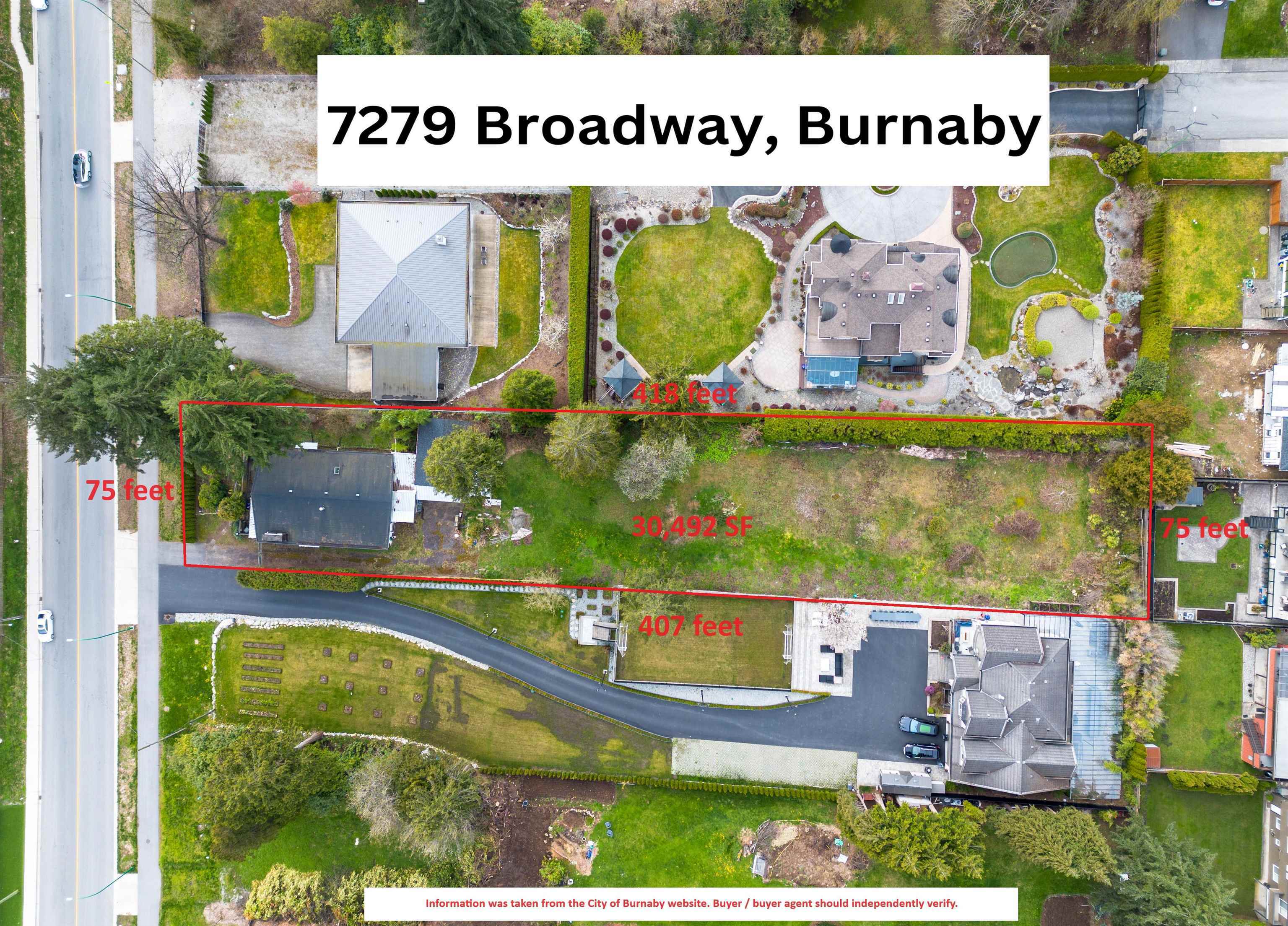 Property Photo: 7279 Broadway BC V5A 1S1