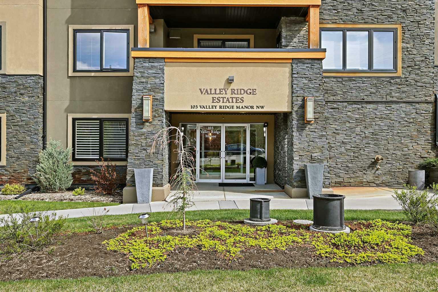 Property Photo: 103 Valley Ridge Manor NW 308 AB T3B 6C5