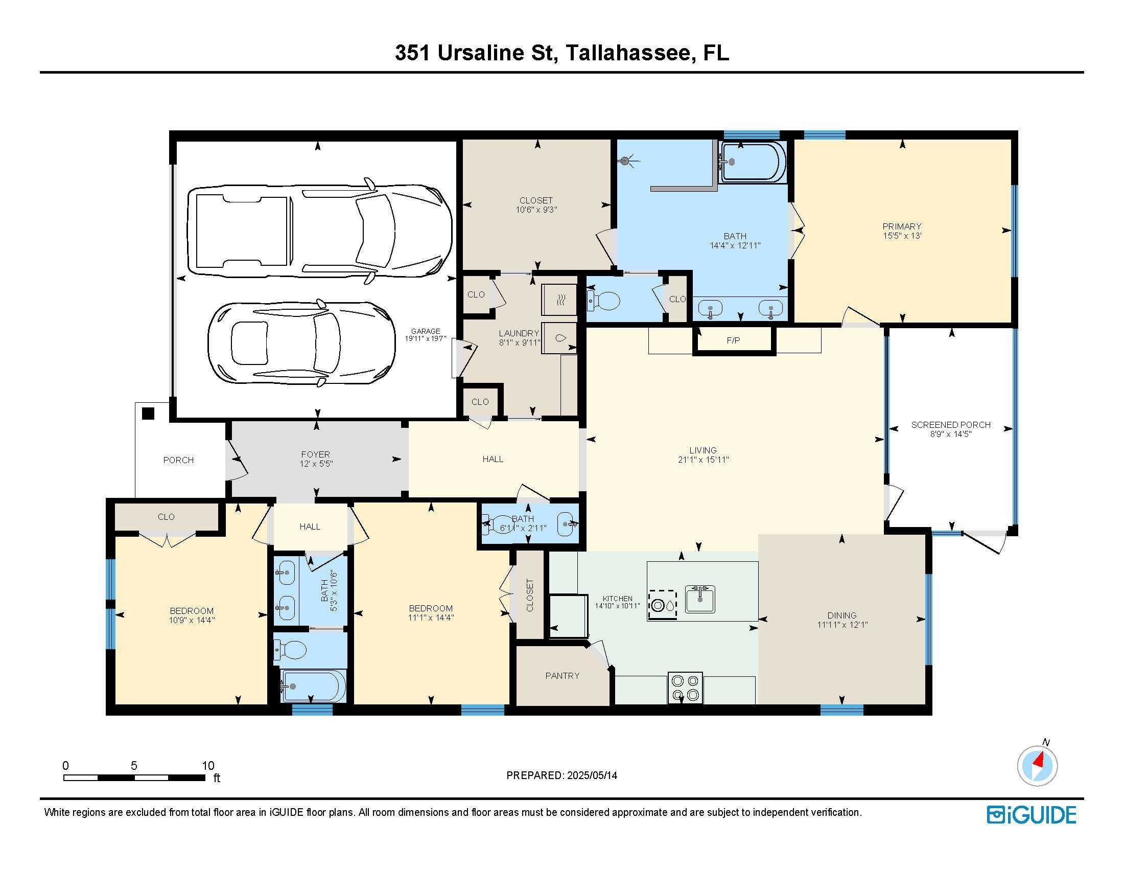 Property Photo: 351 Ursaline Street FL 32317
