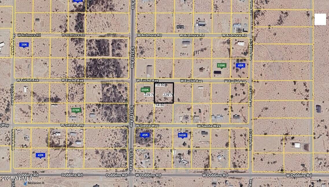 Property Photo: 0 S 351st Ave &Amp W Euclid Ave -- 210 AZ 85354