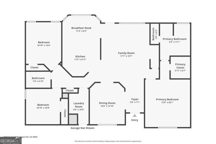 Property Photo:  3834 Hawk Tail Drive  GA 30052 