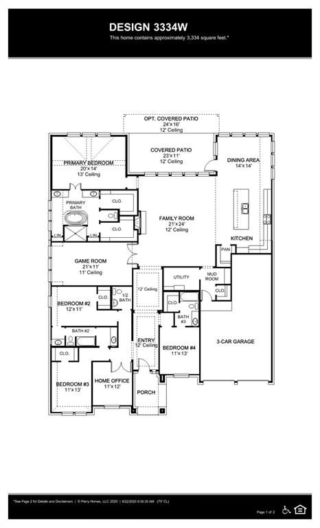 Property Photo: 2621 Mercers Colony Avenue TX 75032