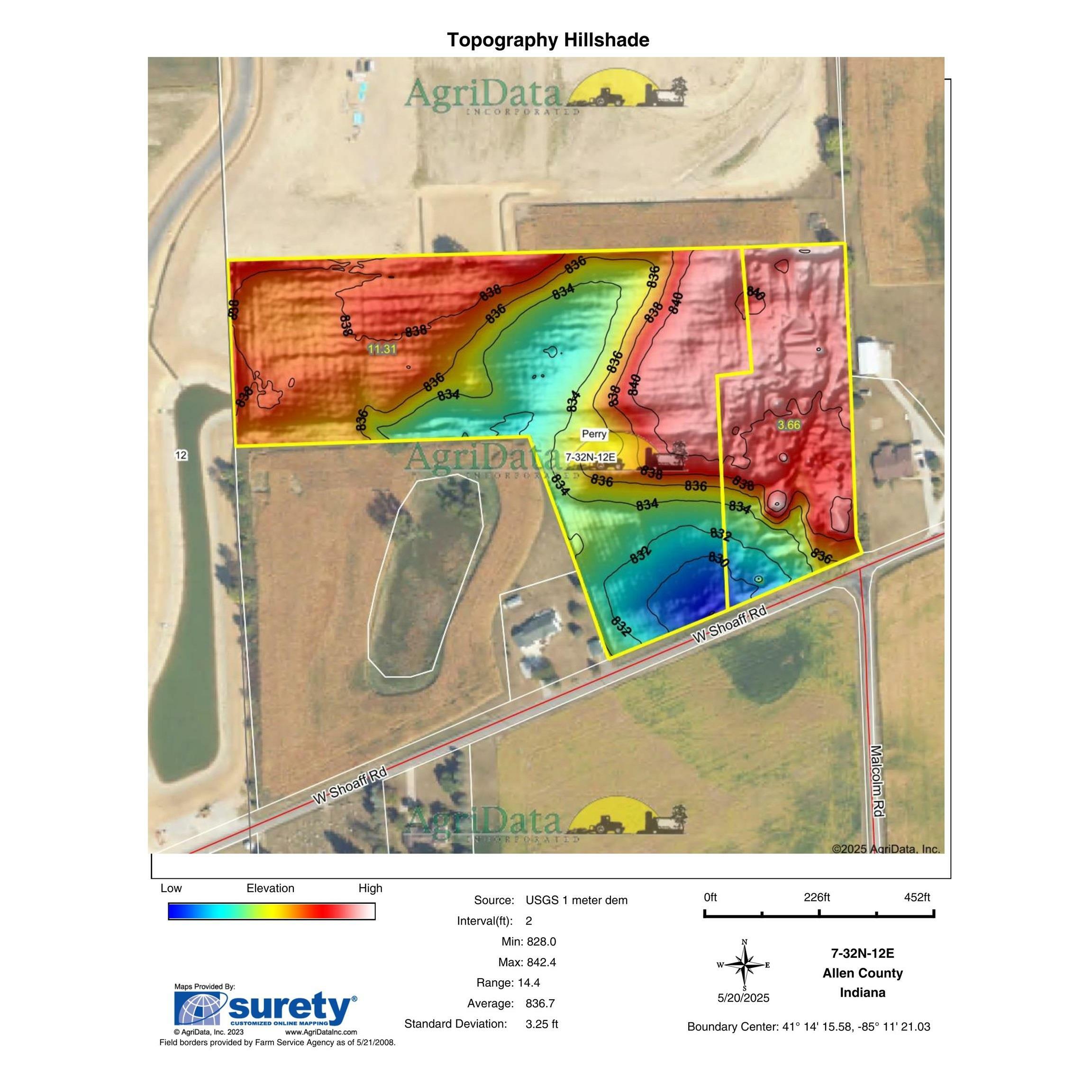 Property Photo: Tract 2 W Shoaff Road IN 46748