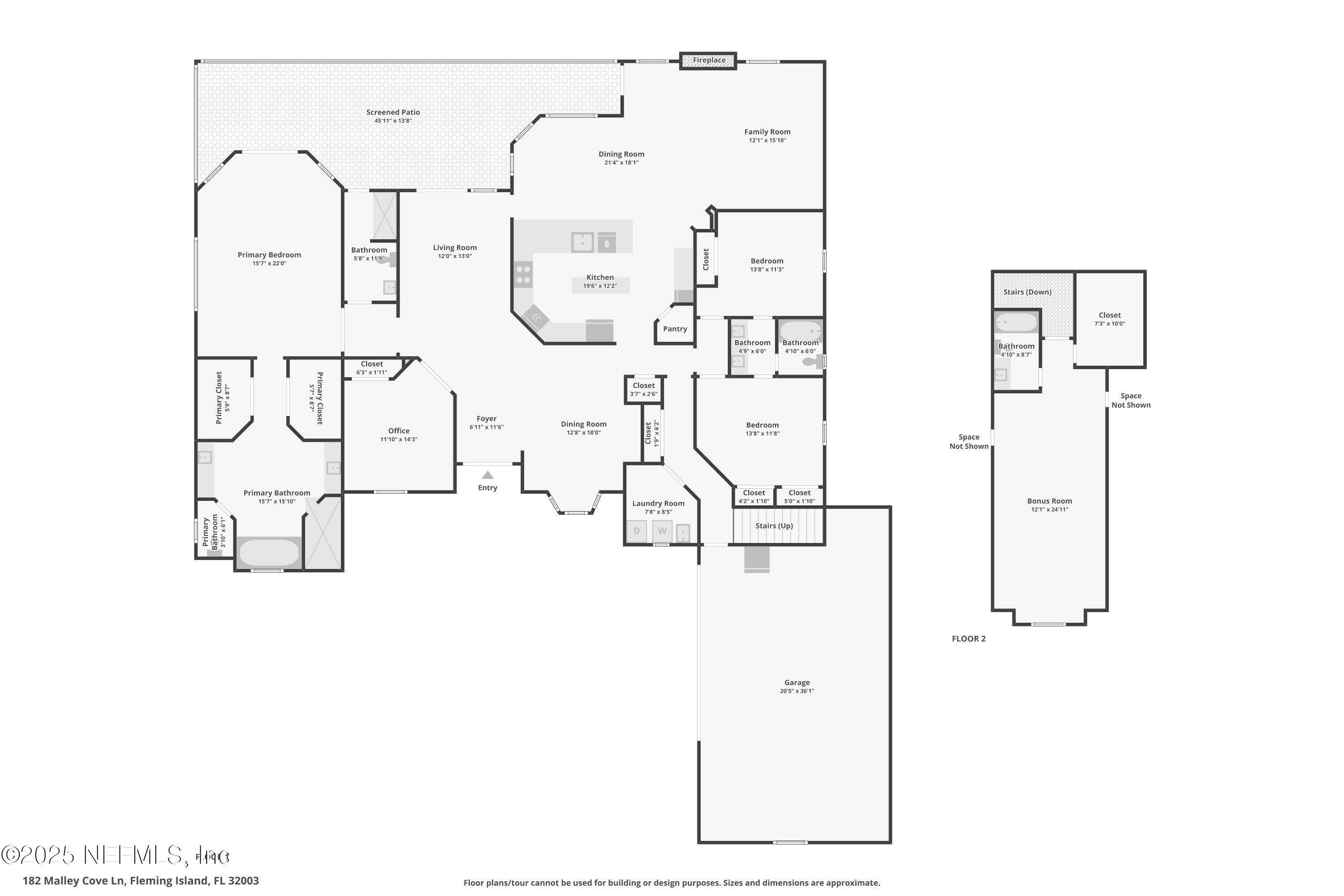 Property Photo: 182 Malley Cove Lane FL 32003