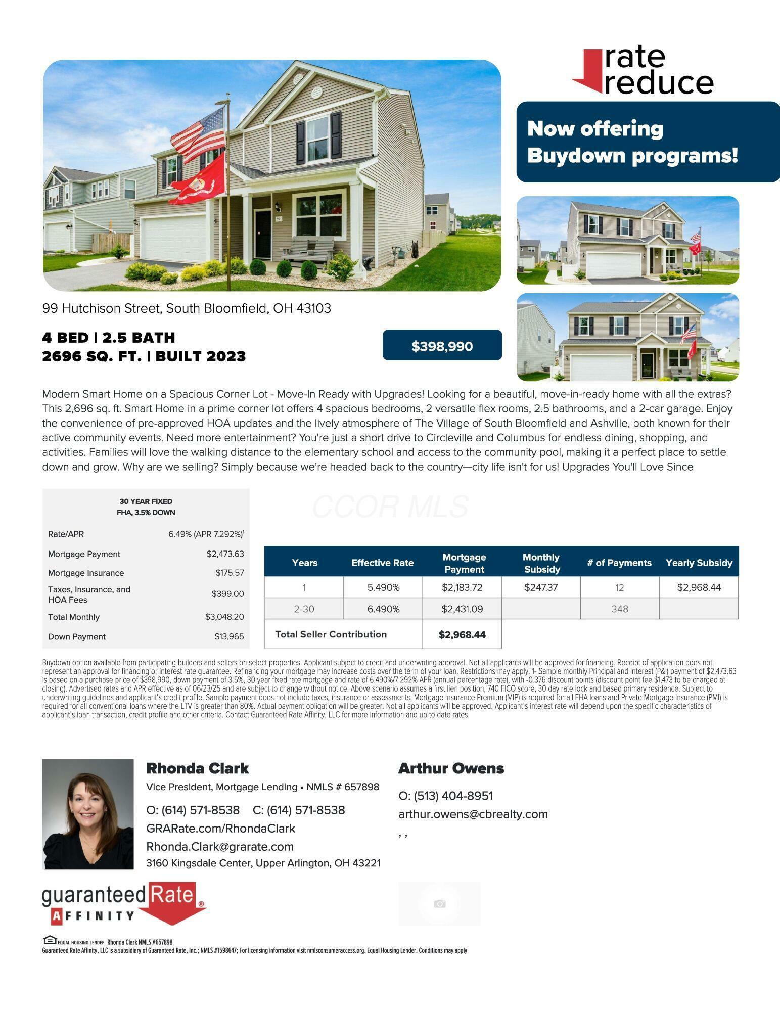 Property Photo: 99 Hutchison Street OH 43103