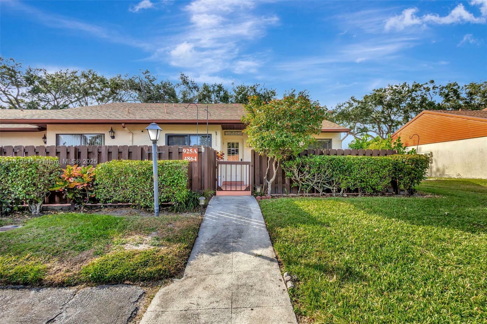 Property Photo: 4864 Sable Pine Circle A FL 33417
