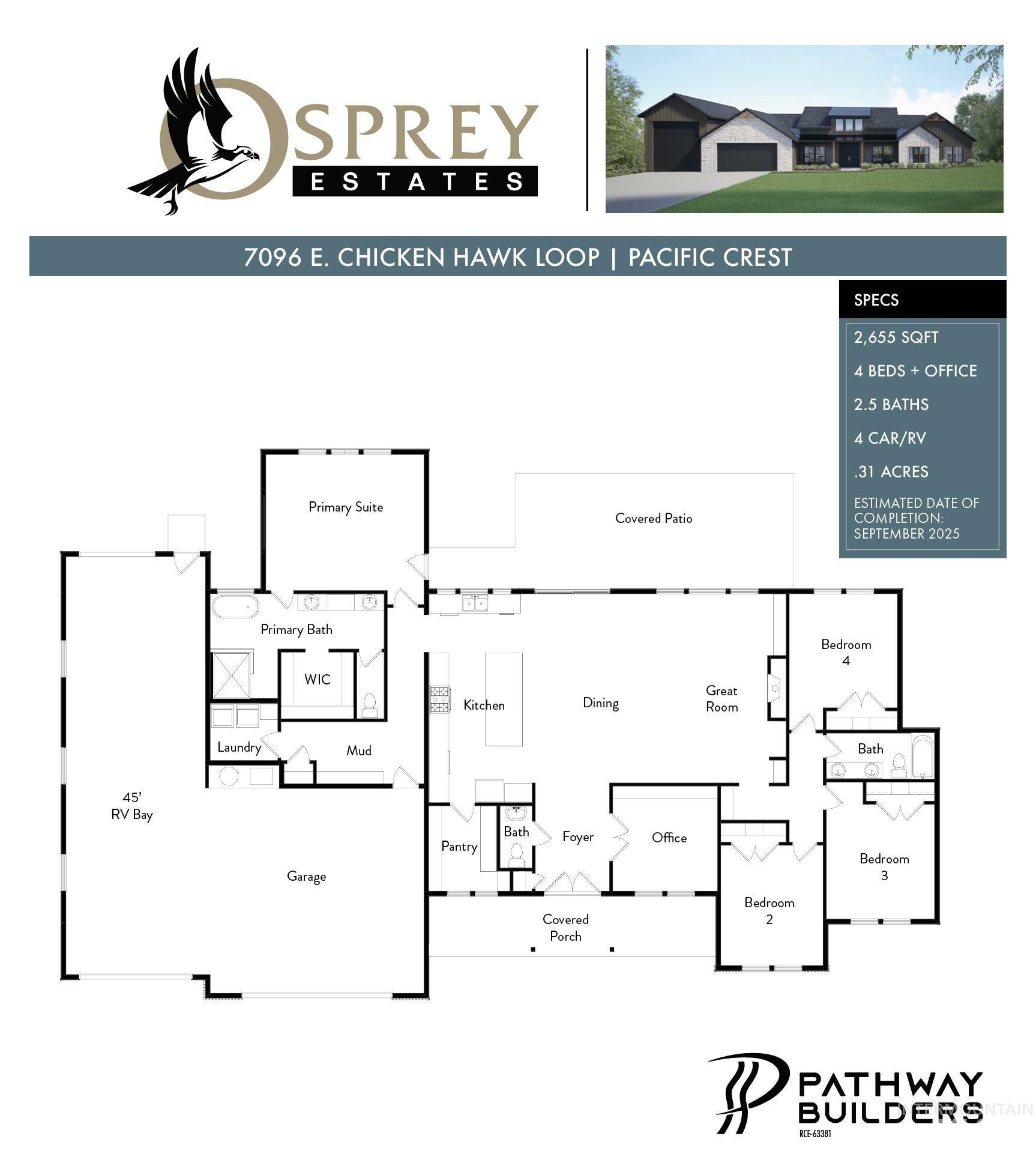 Property Photo: 7096 E Chicken Hawk Loop ID 83686
