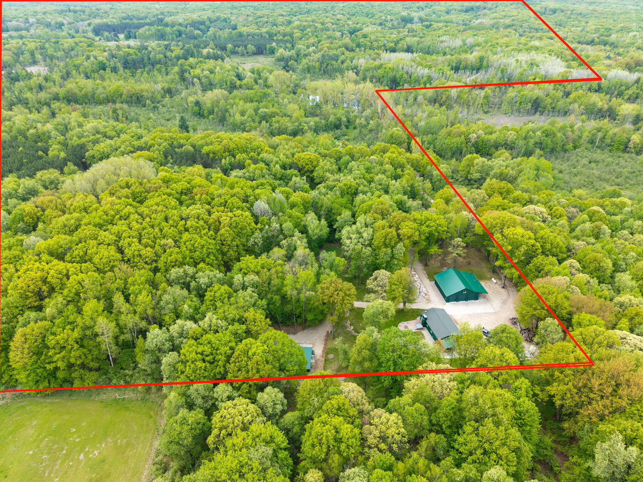 Property Photo: V/L Wyman Road MI 49340