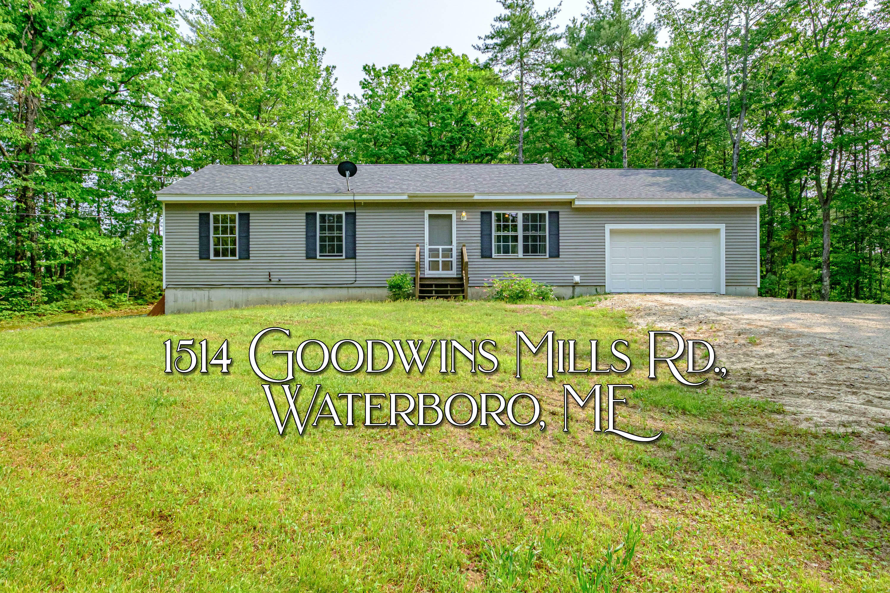 Property Photo: 1514 Goodwins Mills Road ME 04087