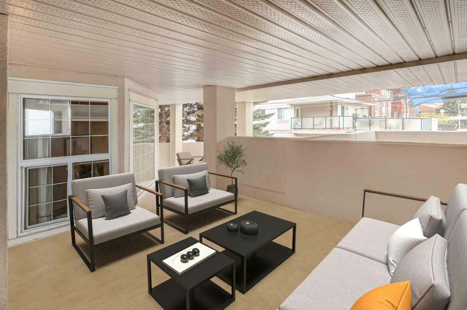 Property Photo: 3412 Parkdale Boulevard NW 101 AB T2N 3T4
