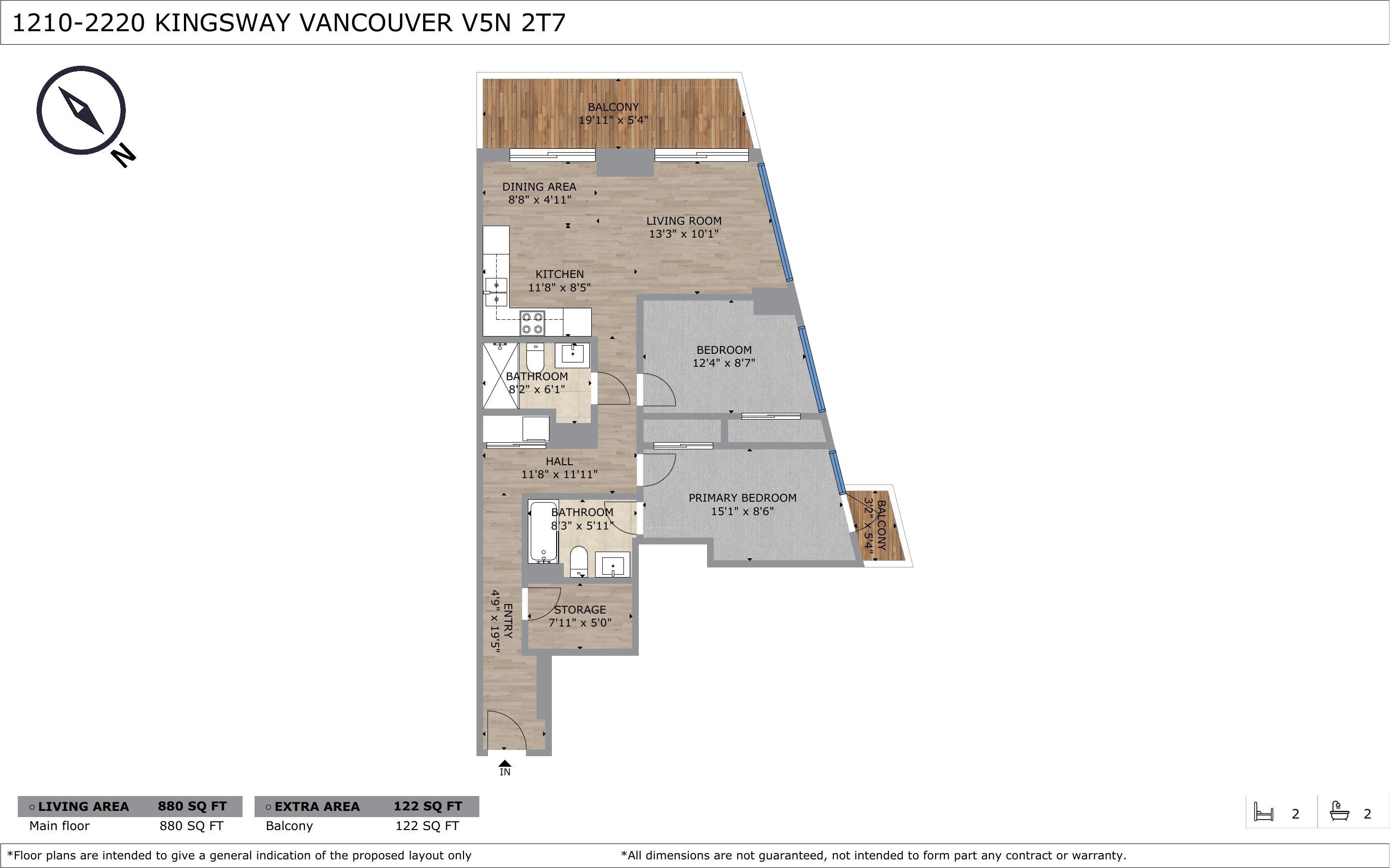 Property Photo: 2220 Kingsway 1210 BC V5N 2T7