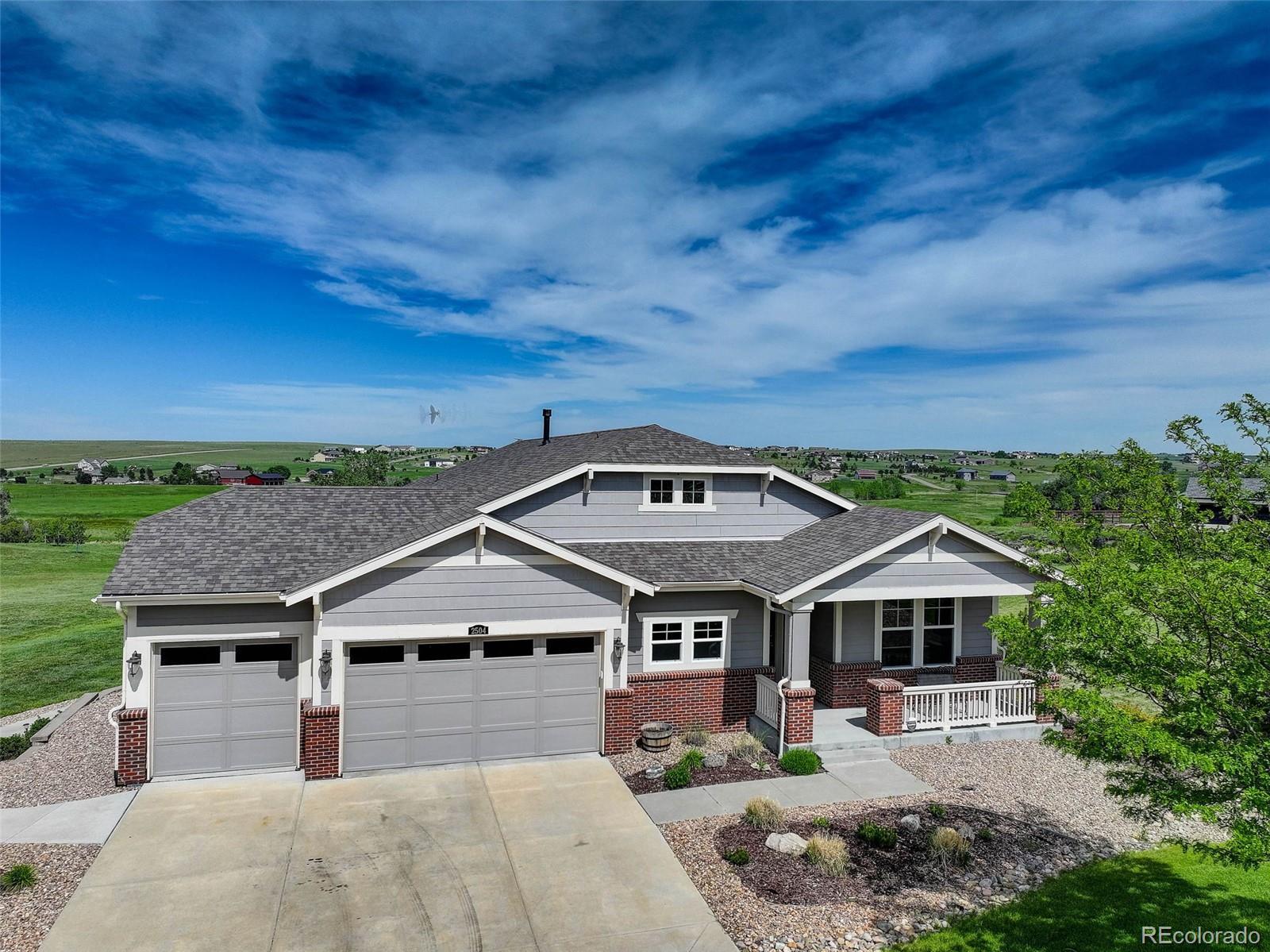 Property Photo: 2504 Elkhorn Ranch Street CO 80138