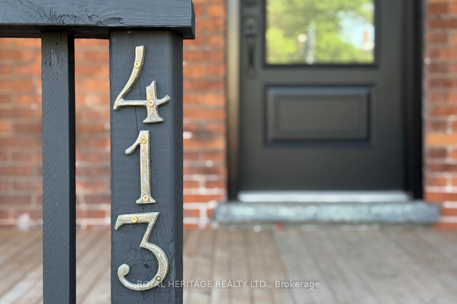 Property Photo: 413 Division Street ON K9A 3R8