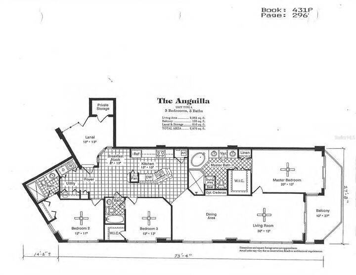 Property Photo:  3425 S Atlantic Avenue 1101  FL 32118 