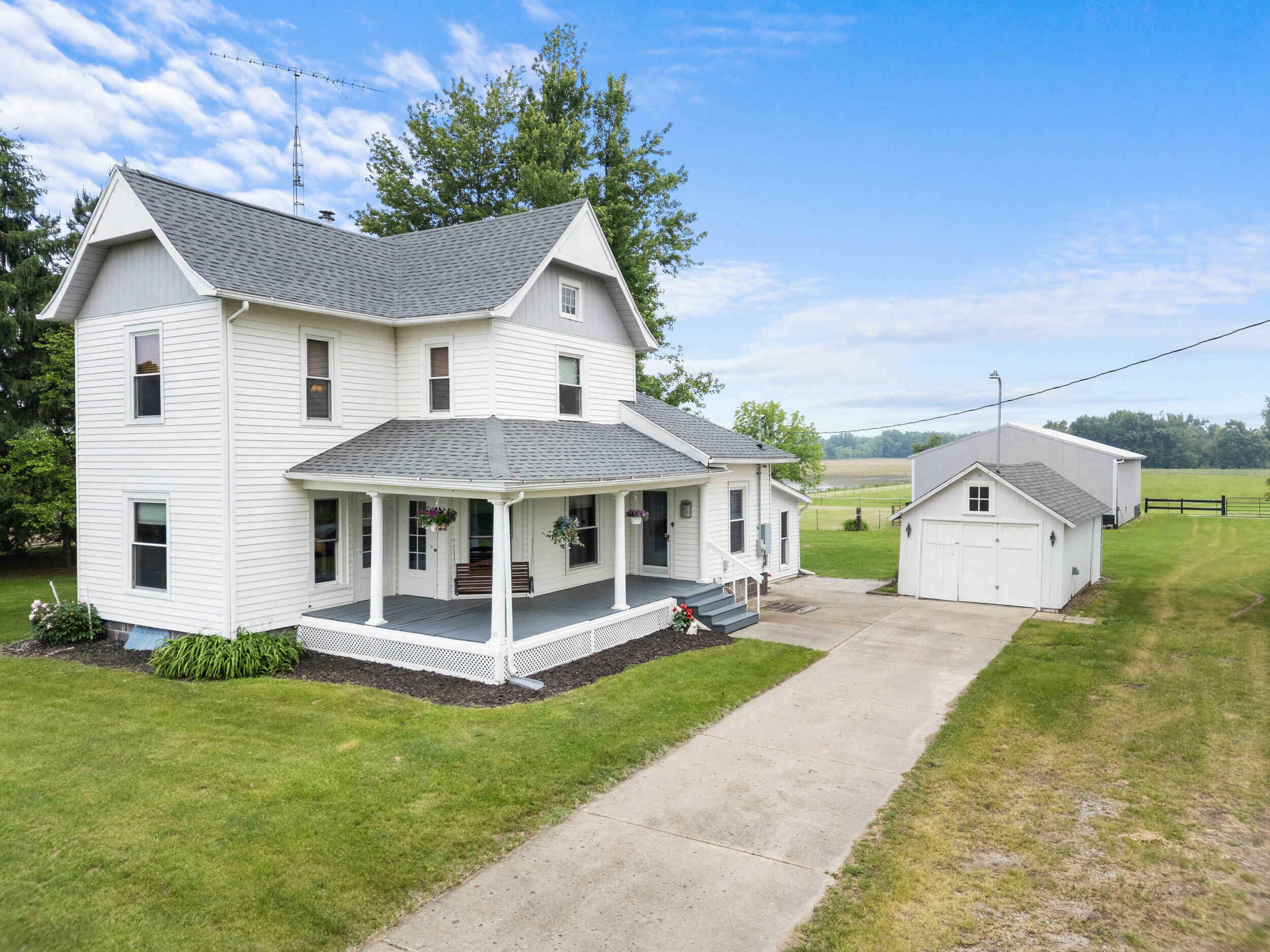 Property Photo: 11460 Prattville Road MI 49271
