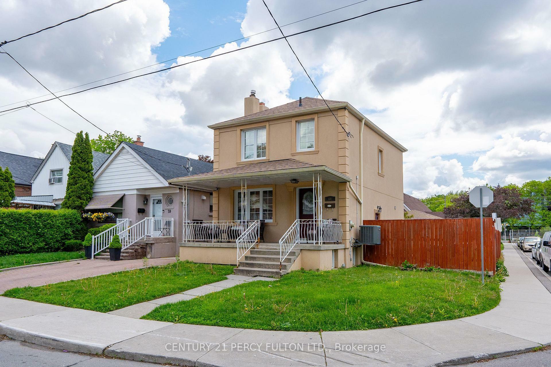 Property Photo: 61 Cordella Avenue ON M6N 2J7