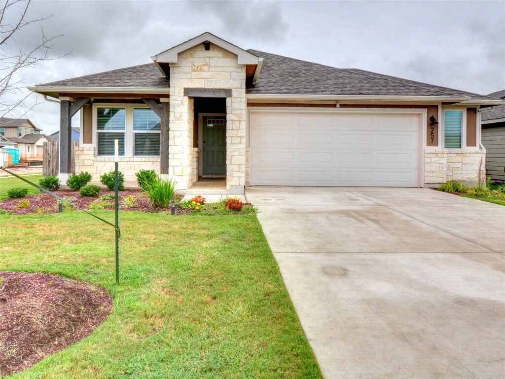 Property Photo:  257 Fossil Drive  TX 78640 