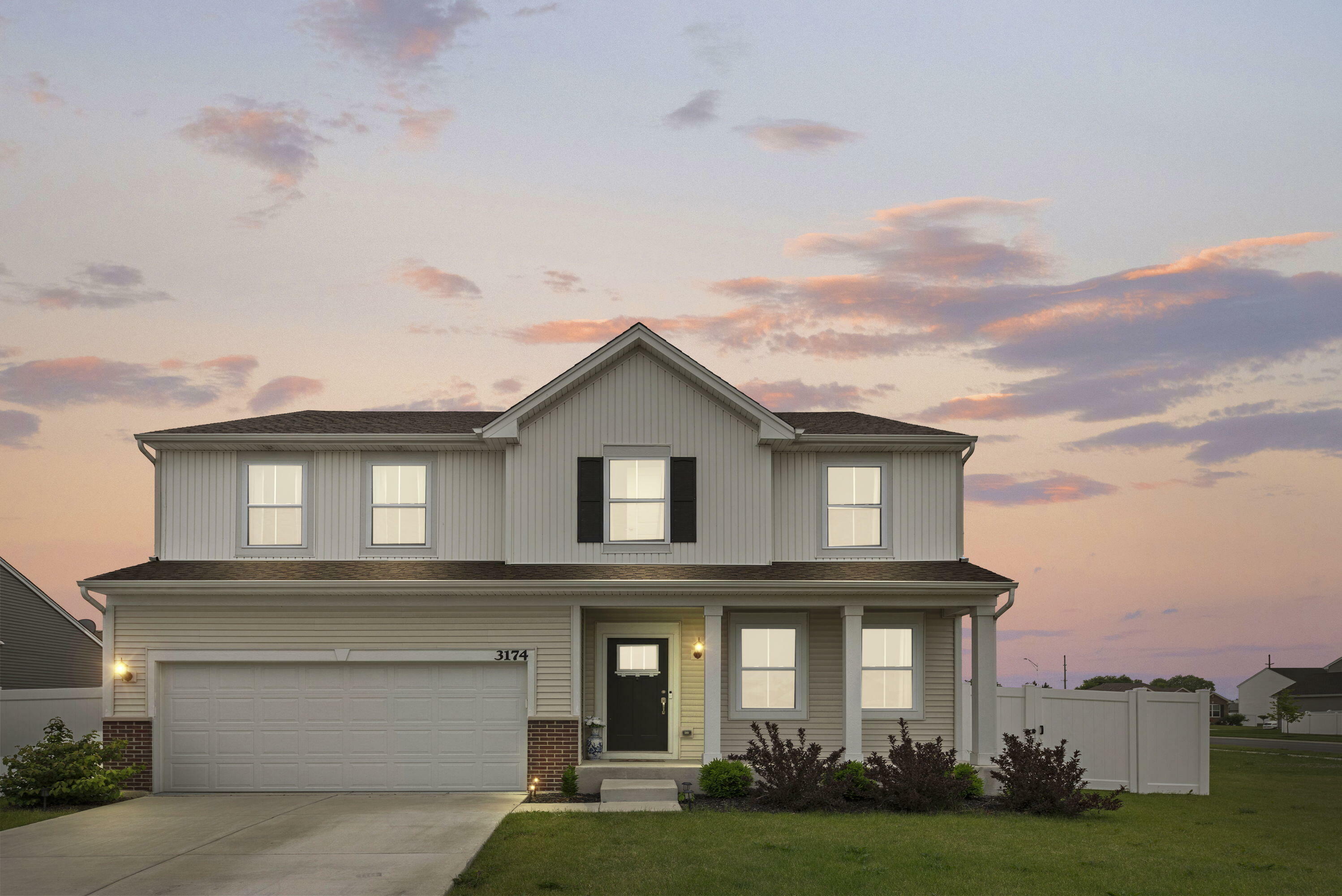 Property Photo: 3174 Butterfly Drive IN 46368