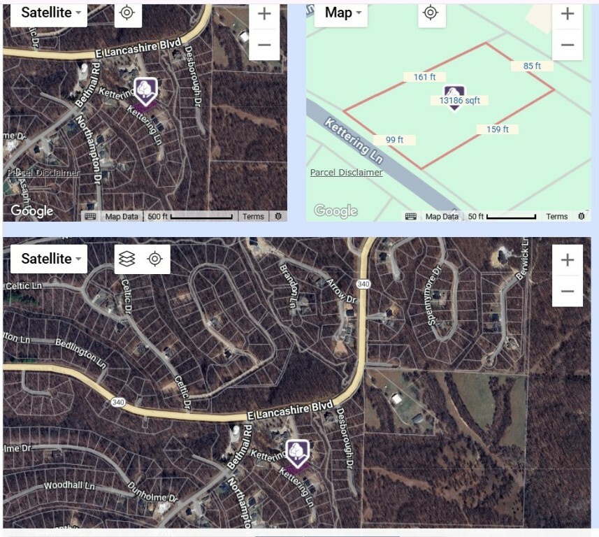 Property Photo: Lot 7, Block 2 Kettering Lane AR 72714