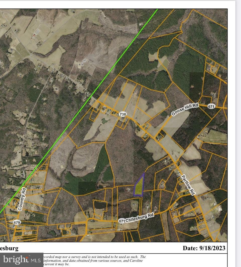 Property Photo: Chilesburg Road VA 23015