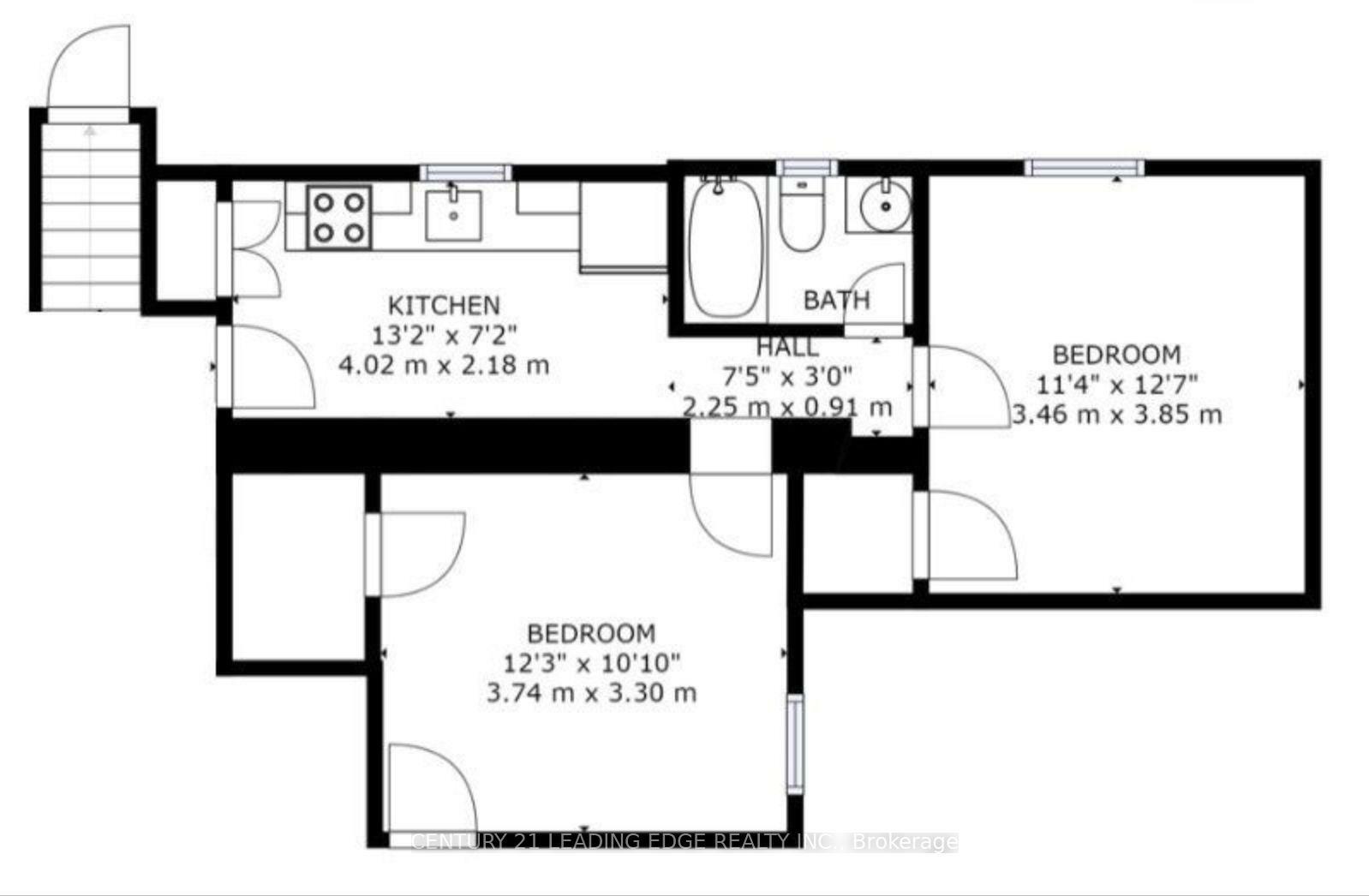 Property Photo: 527 Glengarry Avenue Bsmt 2 ON M5M 1G2