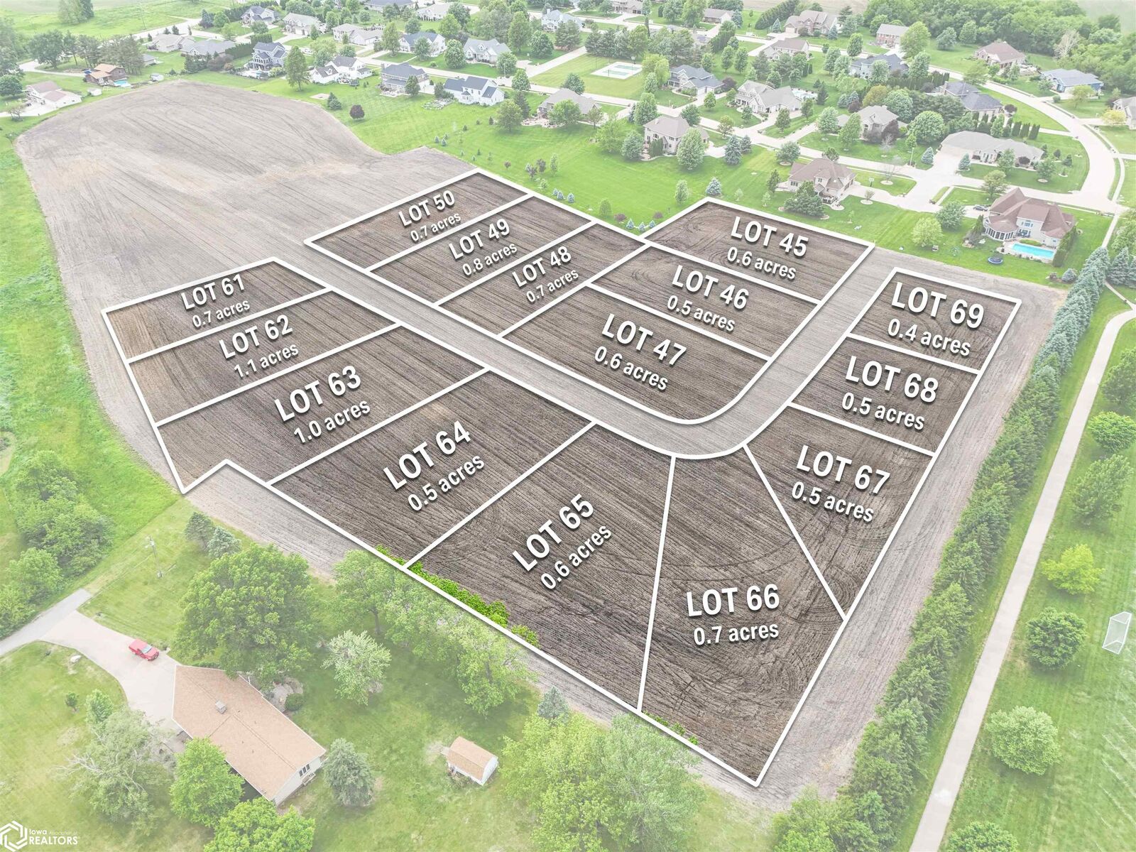 Property Photo:  Lot 61 Stonebriar Drive  IA 52601 
