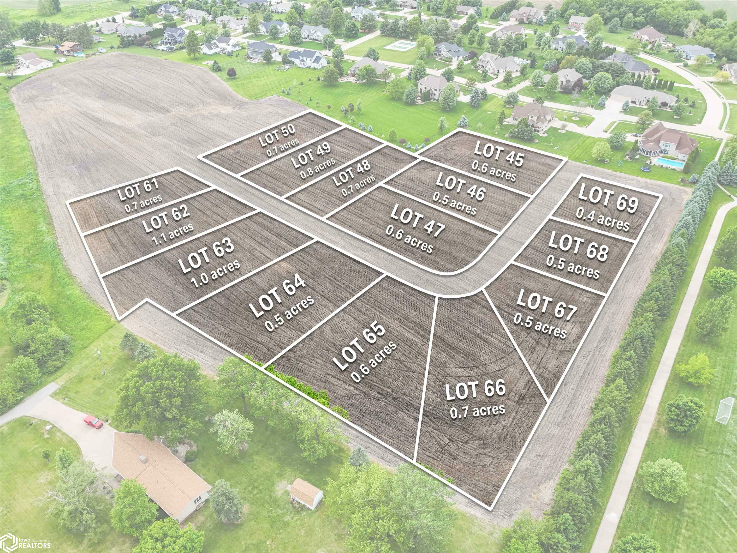 Property Photo: Lot 61 Stonebriar Drive IA 52601
