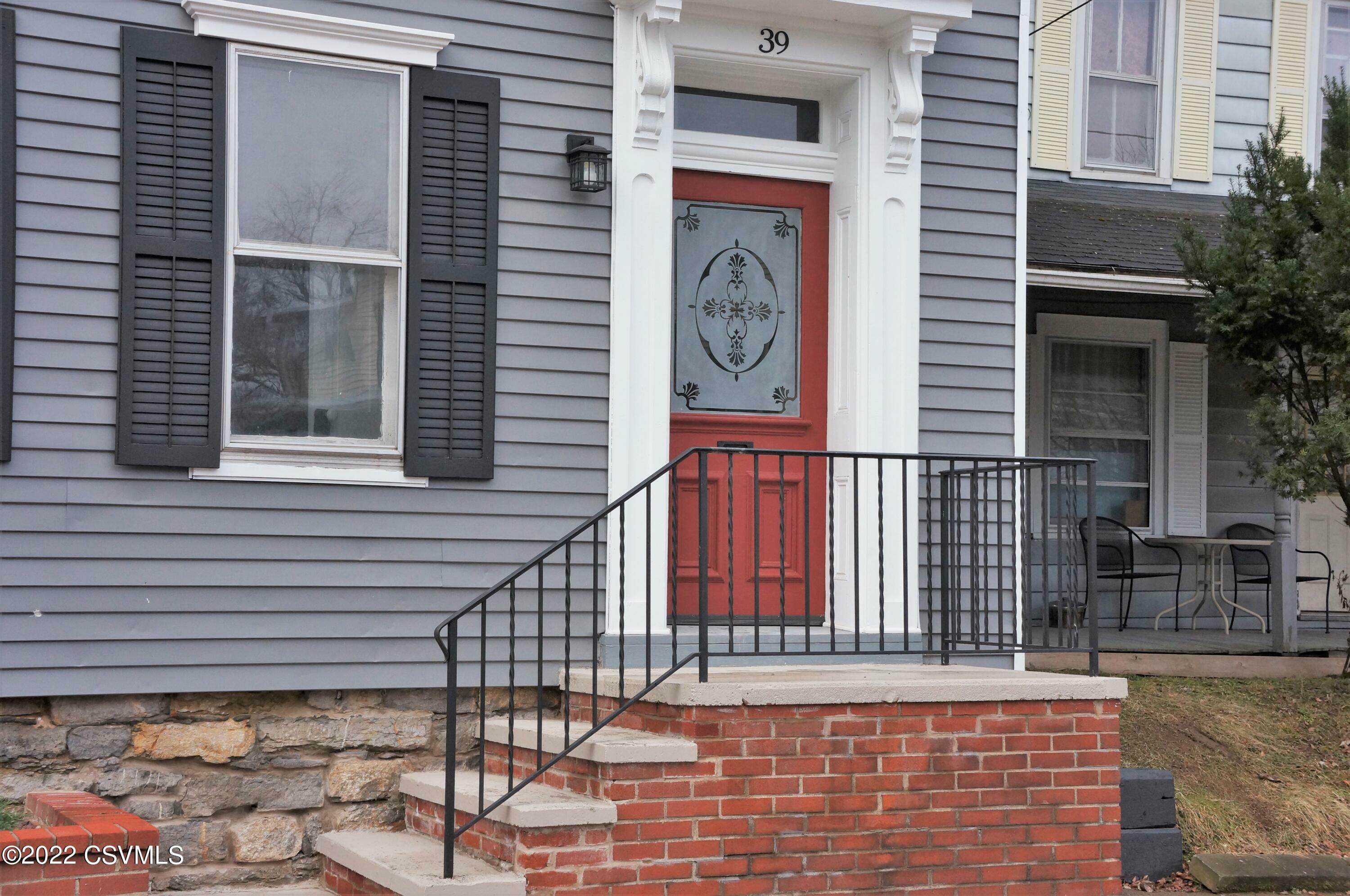 Property Photo: 39 N 7th Street PA 17837